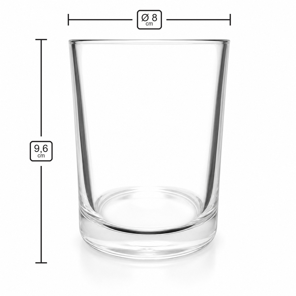 Szklo nielakierowane 280ml